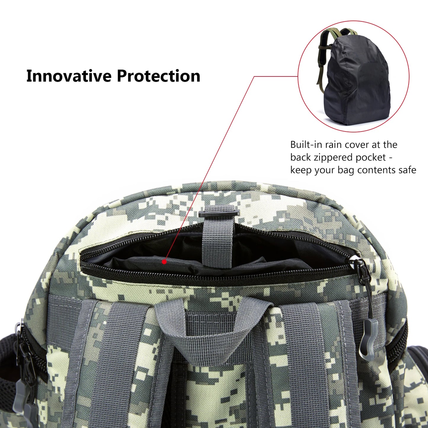 Bassdash Fishing Tackle Backpack – Lightweight & Multifunctional