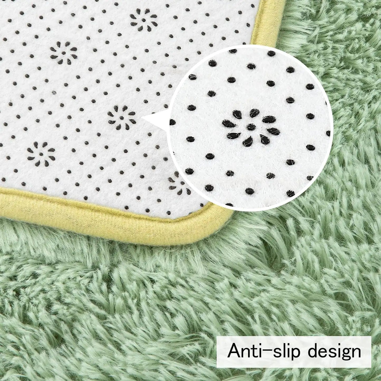 Fluffy Plush Soft Area Rug for Living Room & Kids' Rooms