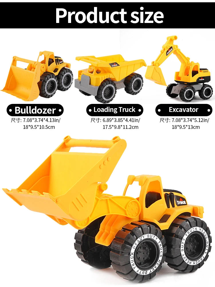 Excavator & Dump Truck Model Toy