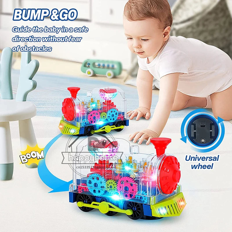 Transparent Train Toy