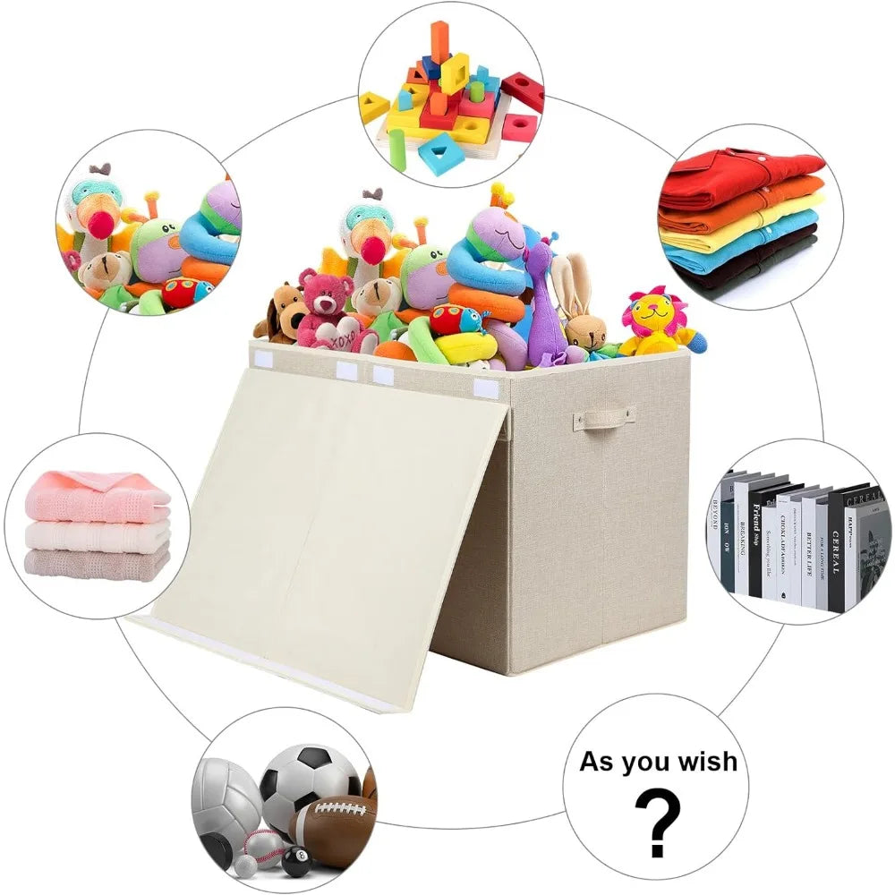 large foldable toy box