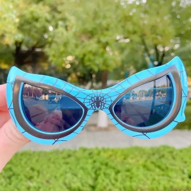 2024 Disney Spiderman Sunglasses Plastic Action Toys Figure Anime Spider Cartoon Fashion Sunglasses: