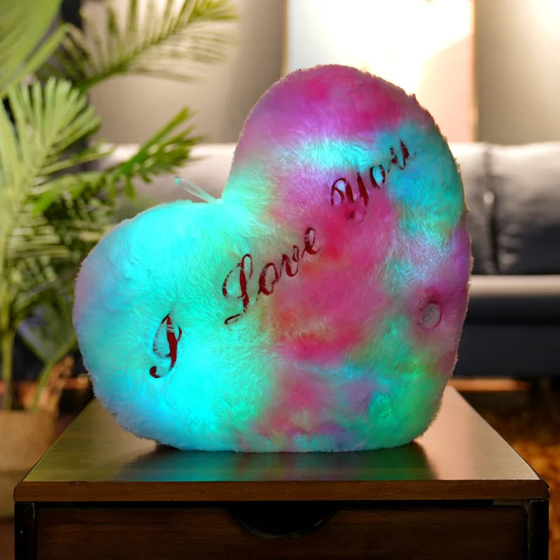 34CM Luminous Plush Star Pillow