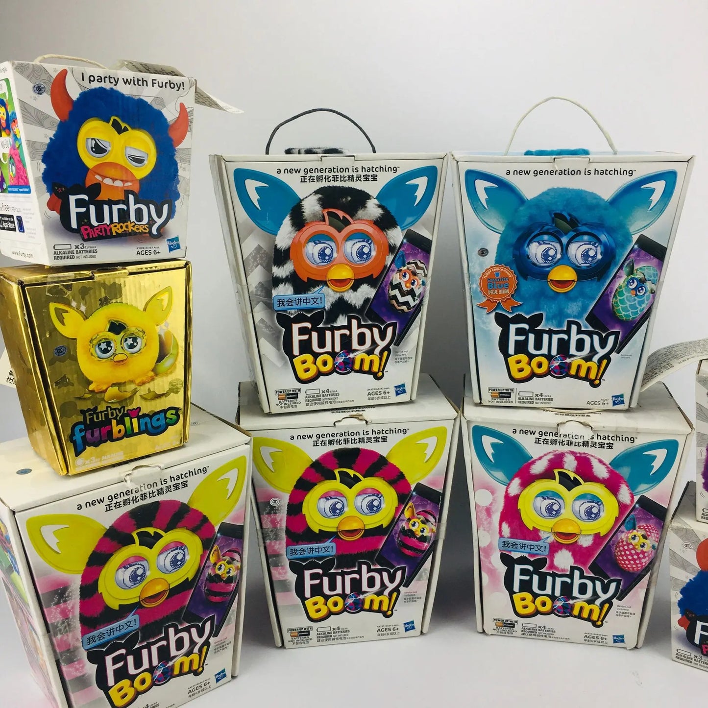 Original Furby Party Rockers Interactive Plush Toy
