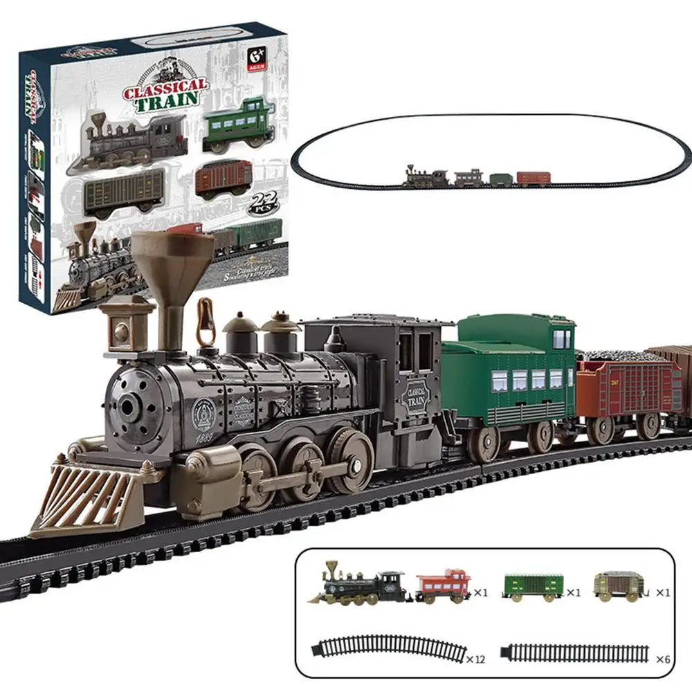 Battery Powered Retro Steam Train