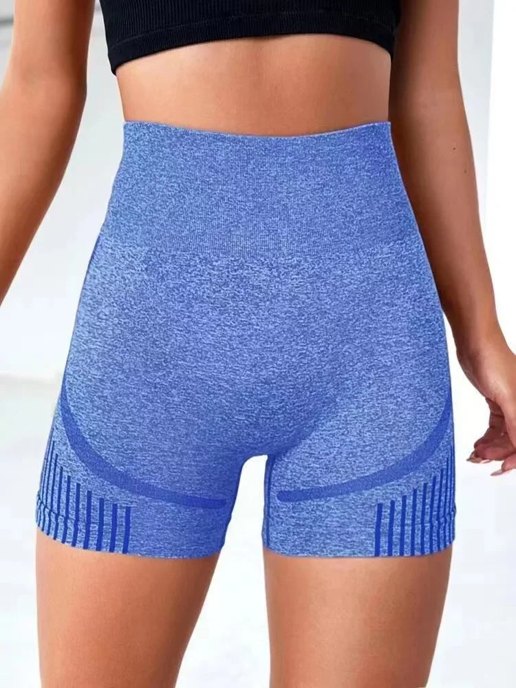 Women's High-Waist Yoga Shorts