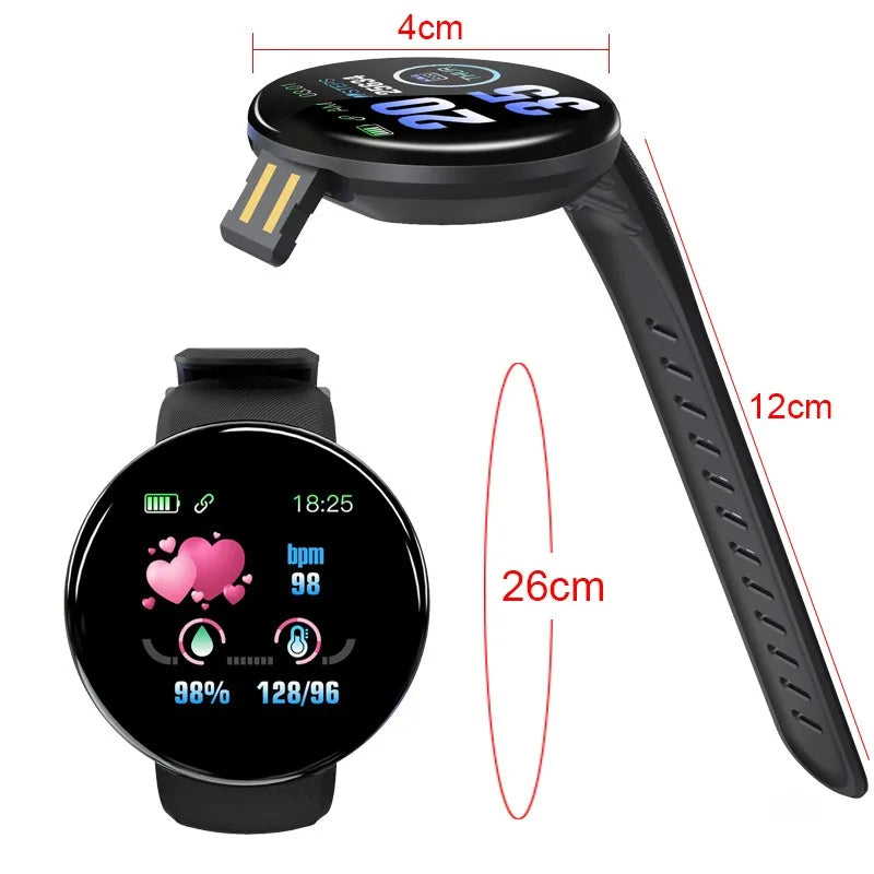 D18 Smart Watch for Men and Women