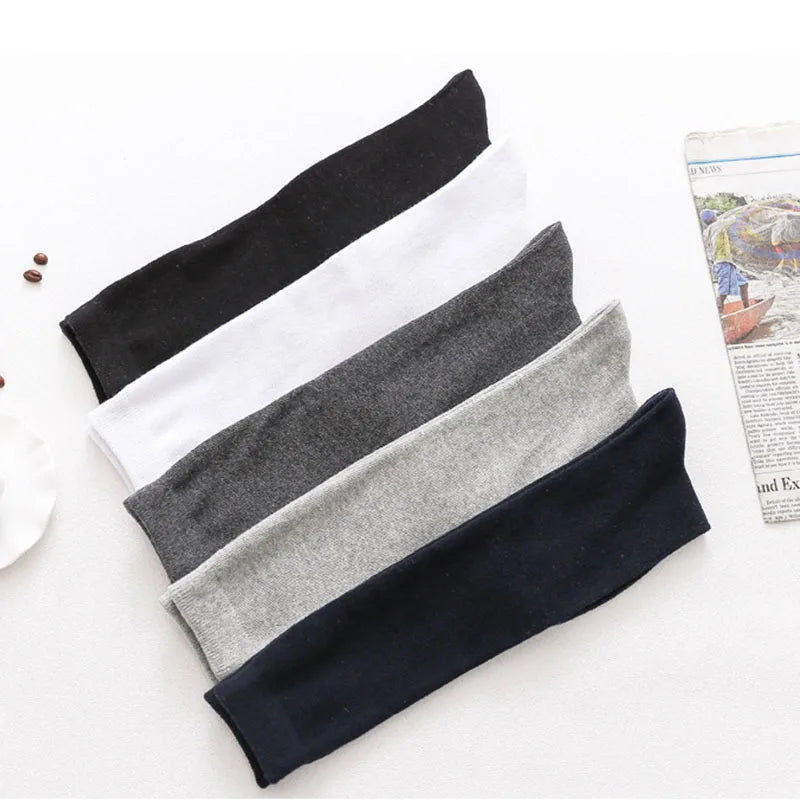 Men's Cotton Knee-high Breathable Socks