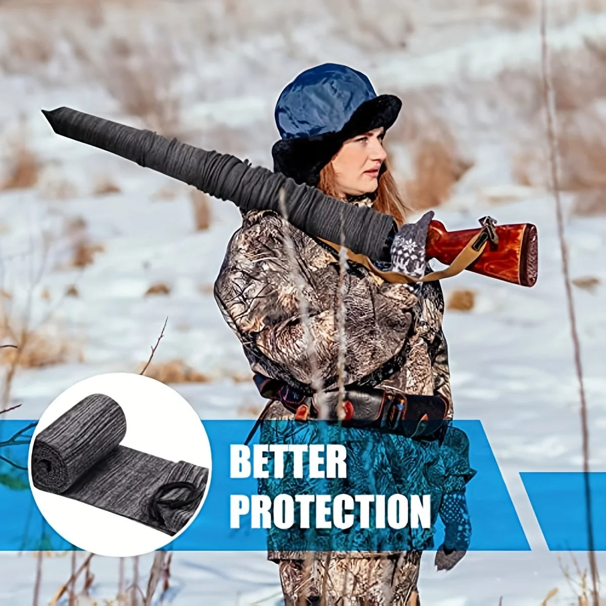 Silicone Treated Flexible Gun Sock