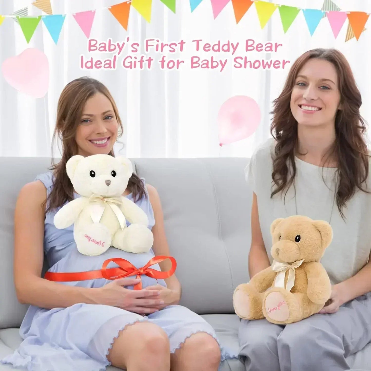 MorisMos "I Love You" Teddy Bear Set