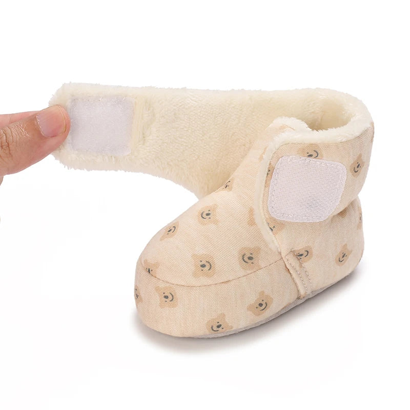 Leisure 0-1 Year Old Winter Baby Walking Shoes