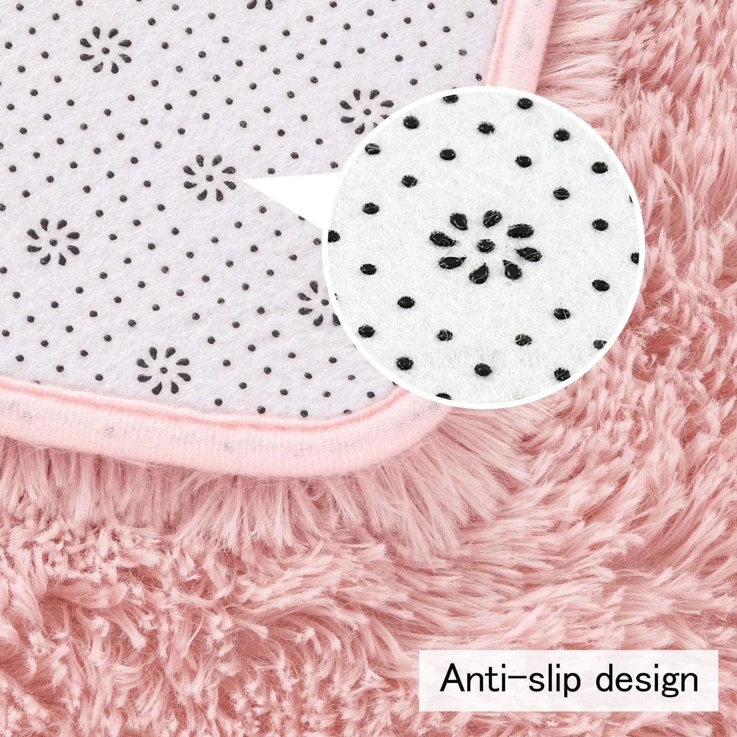 Fluffy Plush Soft Area Rug for Living Room & Kids' Rooms