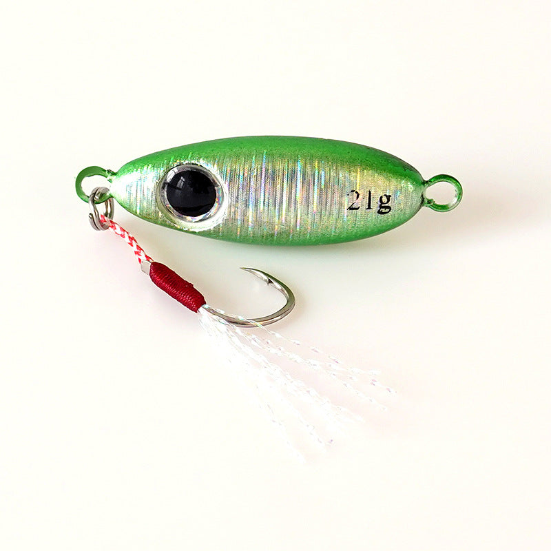 1PCS Micro Metal Jig Fishing Lures – Lightweight Artificial Saltwater Bait