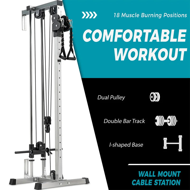 pull-down fitness equipment (silver)
