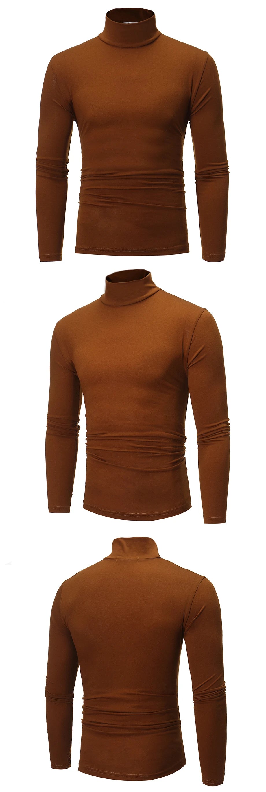 Men’s High-Neck Thermal Underwear Top