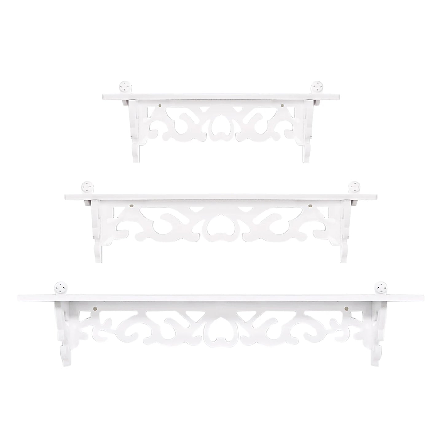 Floating Wall Storage Rack Set of 3