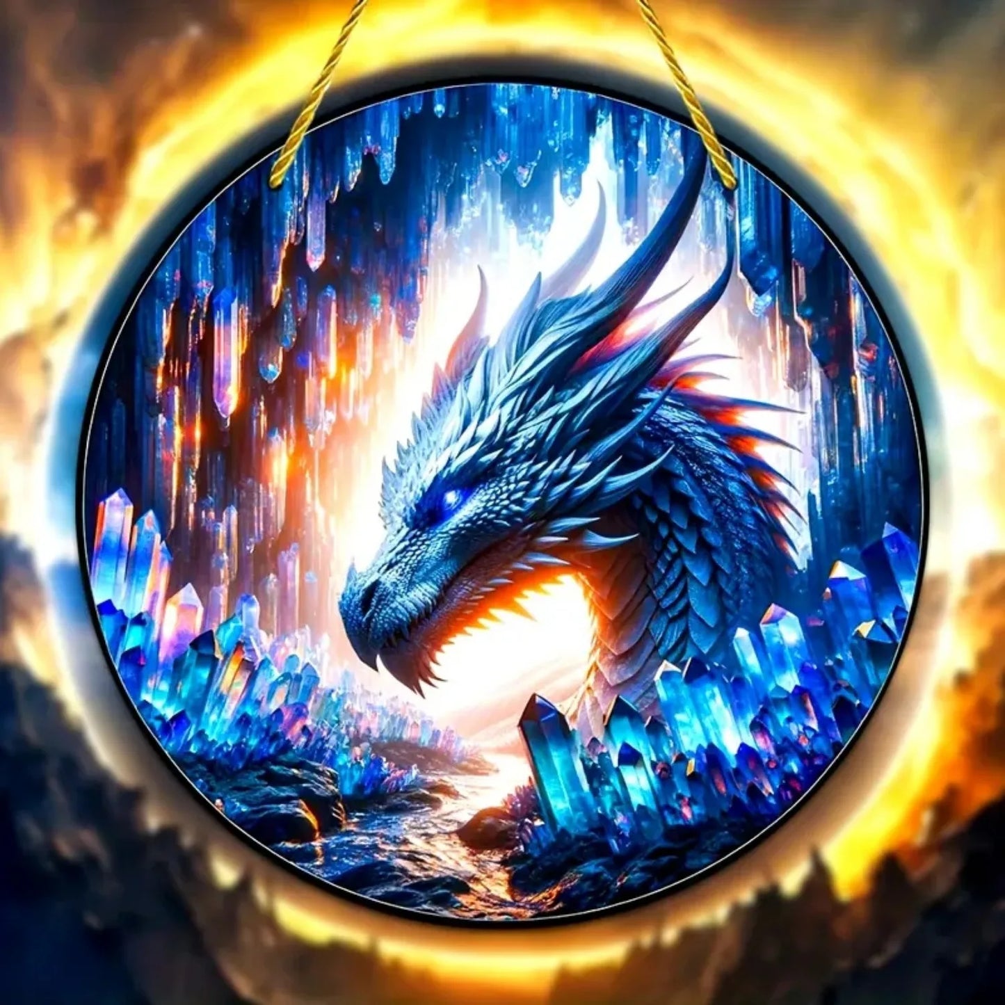 Magic Dragon Suncatcher