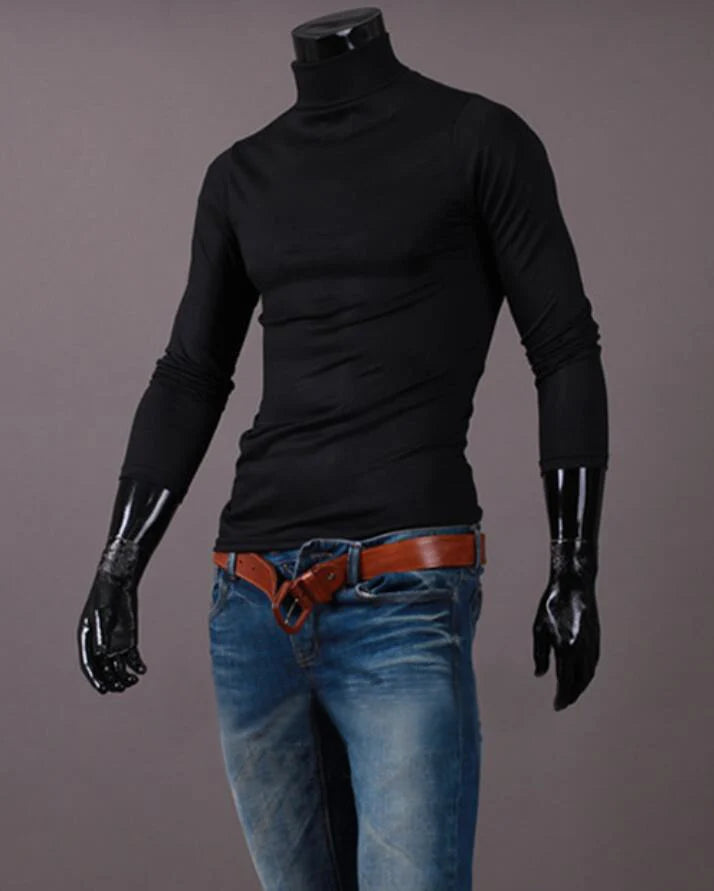 Men’s High-Neck Thermal Underwear Top
