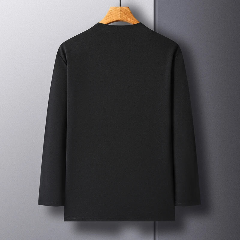 Men's Long Sleeved Cardigan Jacket