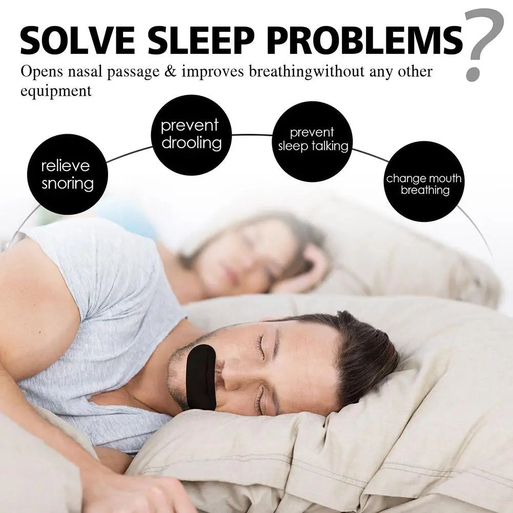 Stop Snoring Patch with Nose Breathing Correction