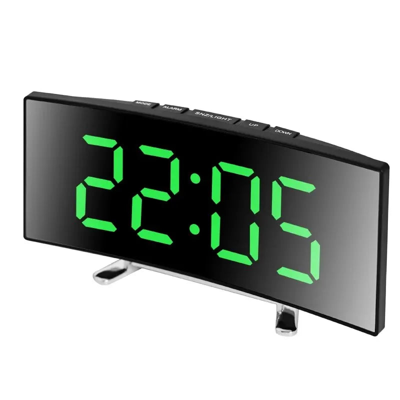 Creative Curved Electronic Clock