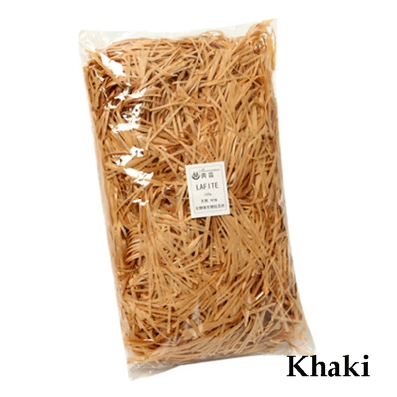 100g Colorful Shred Crinkle Paper Raffia: