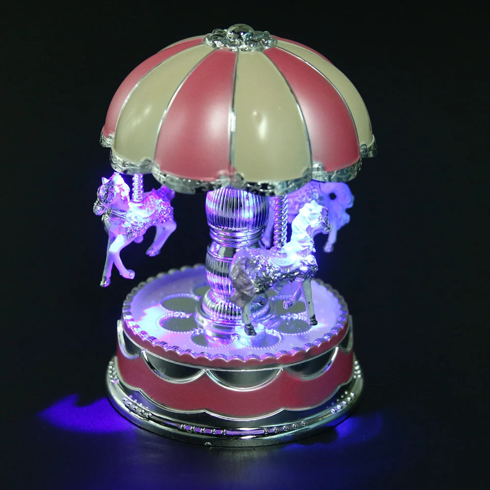 LED Merry-Go-Round Music Case