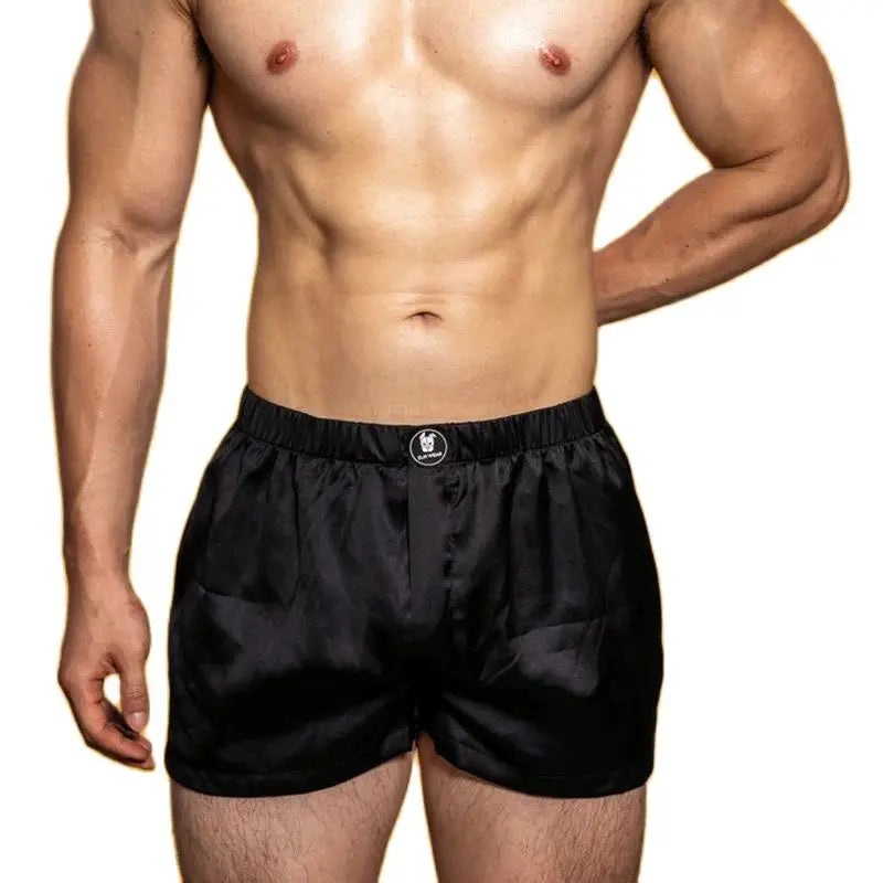 Men's Low-Rise Silk Smooth Boxer Briefs