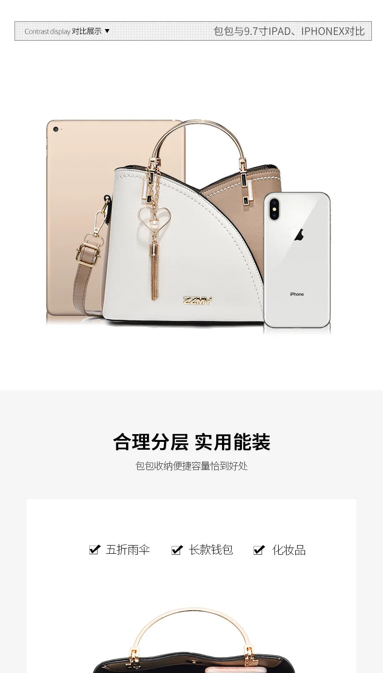Newposs Large Capacity Women’s Handbag