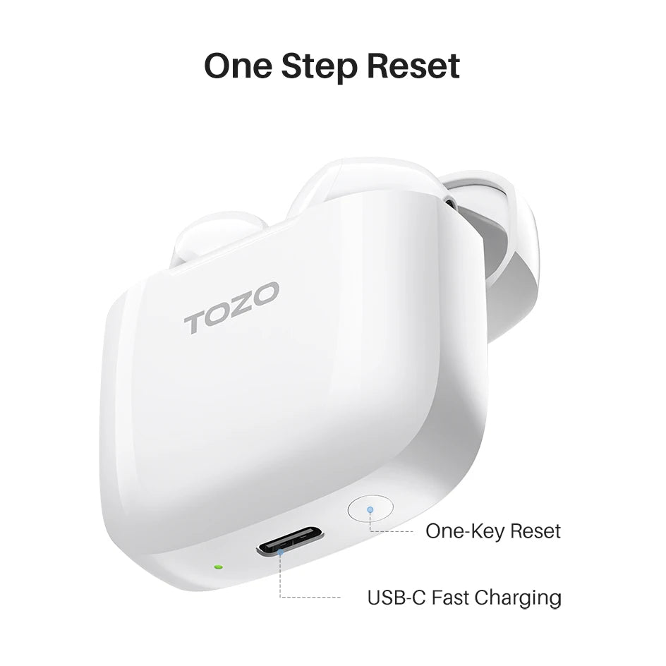 TOZO A3 Half In-Ear Wireless Earbuds