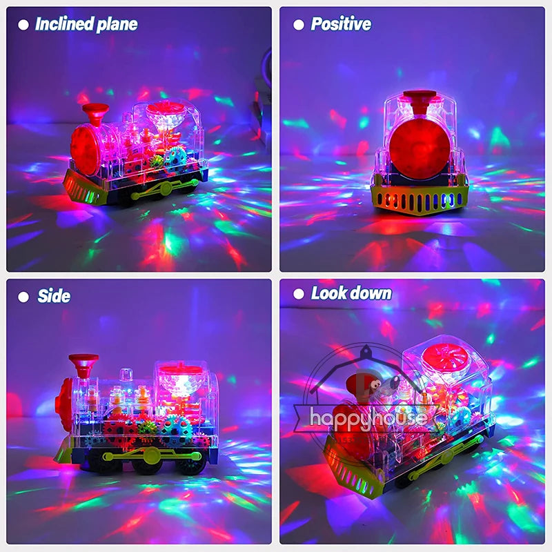 Transparent Train Toy