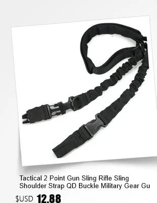 Tactical Two-Point Rifle Sling with Swivels