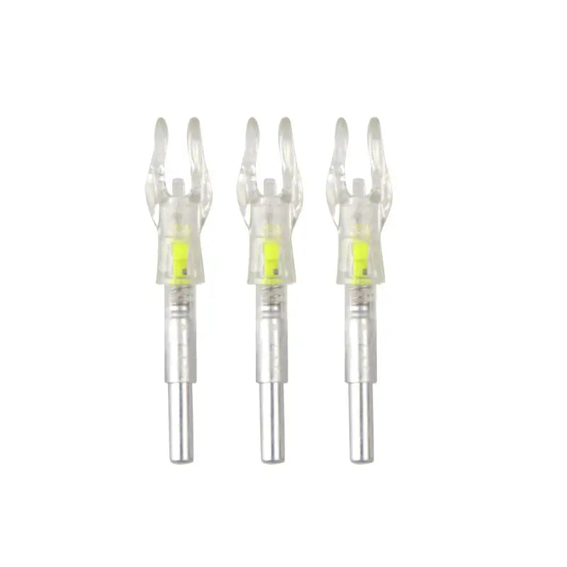 3pcs ID 4.2 mm Arrow Shaft Bow Archery Hunting LED Nock Lighted Luminous arrow Tail