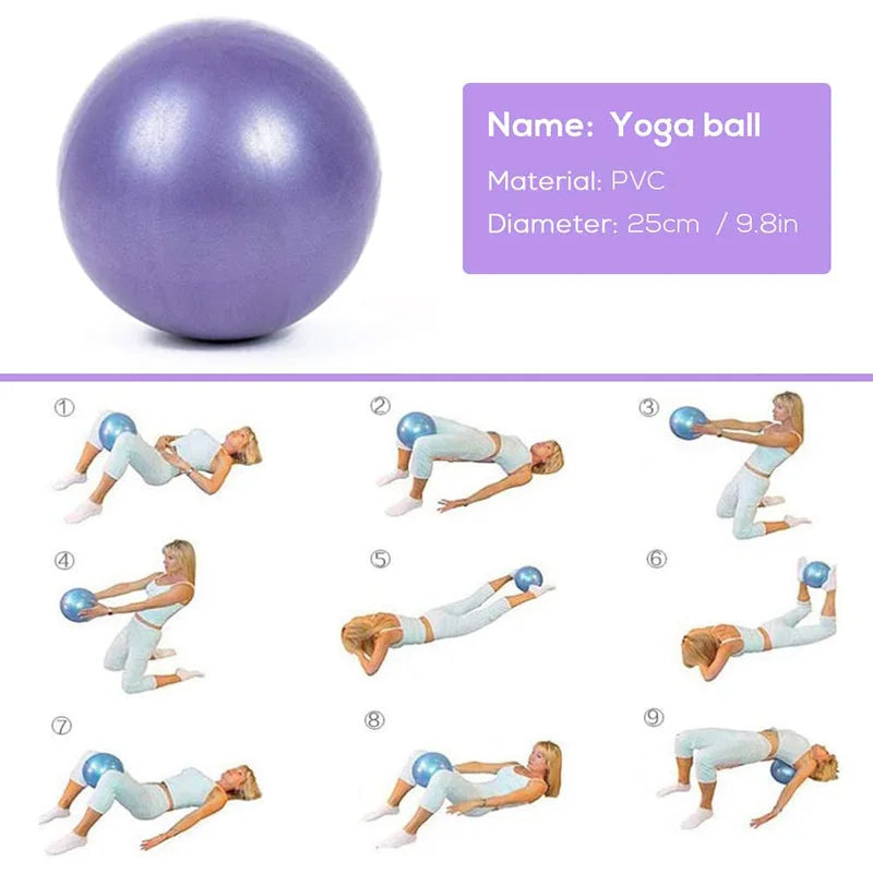 Yoga Equipment Set With Blocks Ball Stretching Strap