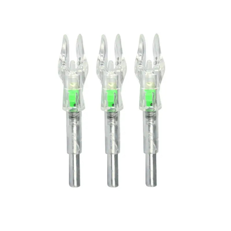 3pcs ID 4.2 mm Arrow Shaft Bow Archery Hunting LED Nock Lighted Luminous arrow Tail