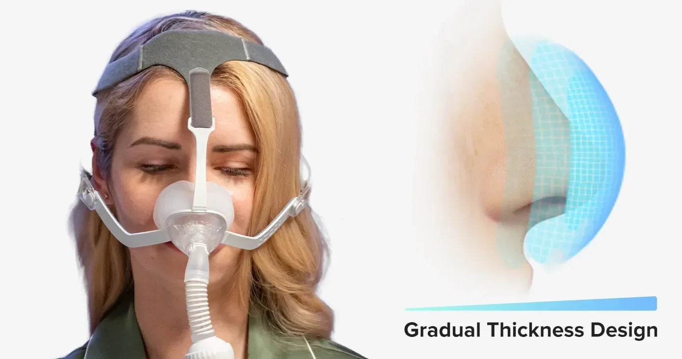 Mini Bluetooth CPAP anti-snoring device