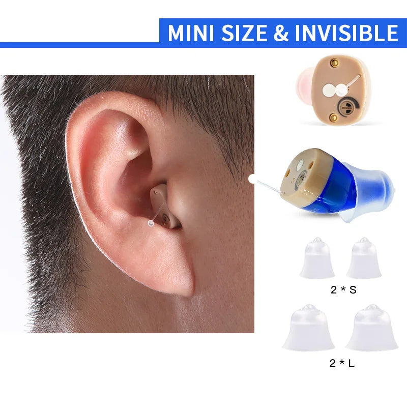 Intelligent Digital Hearing Aid Rechargeable Sound Amplifiers Wireless hearing aid