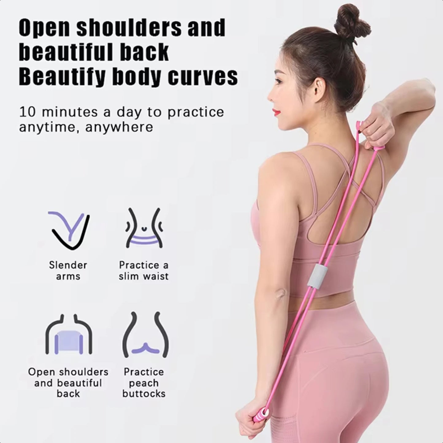 Resistance Bands Yoga Fitness Accessories