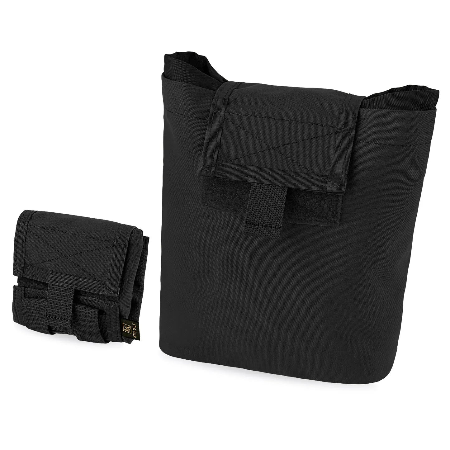 KRYDEX Tactical MOLLE Foldable Dump Pouch