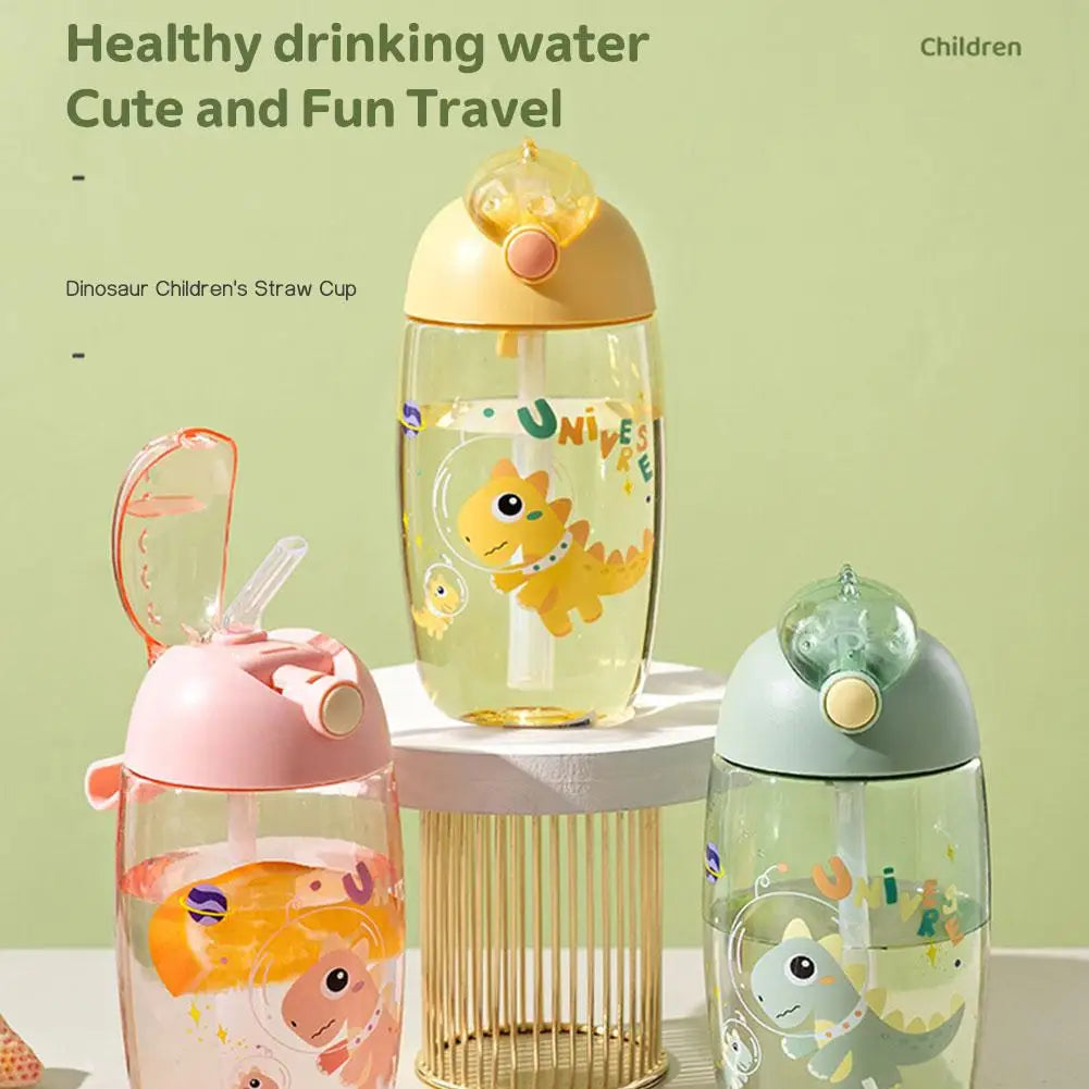 Children's dinosaur-themed water bottle
