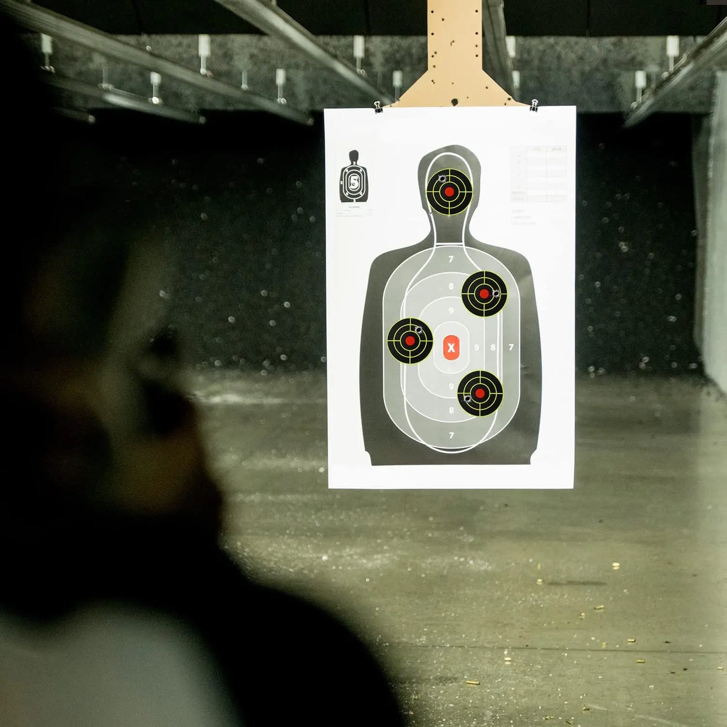 200Pcs Self-Adhesive Shooting Target Stickers – 7.6cm Splatter Reactive Training Targets