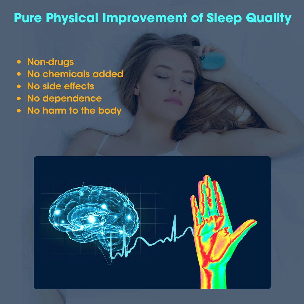 Microcurrent Sleep Aid Device for Insomnia Relief