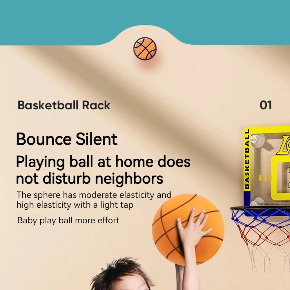 Foam Basketball for Kids – Silent Bouncing & Squeezable Fun