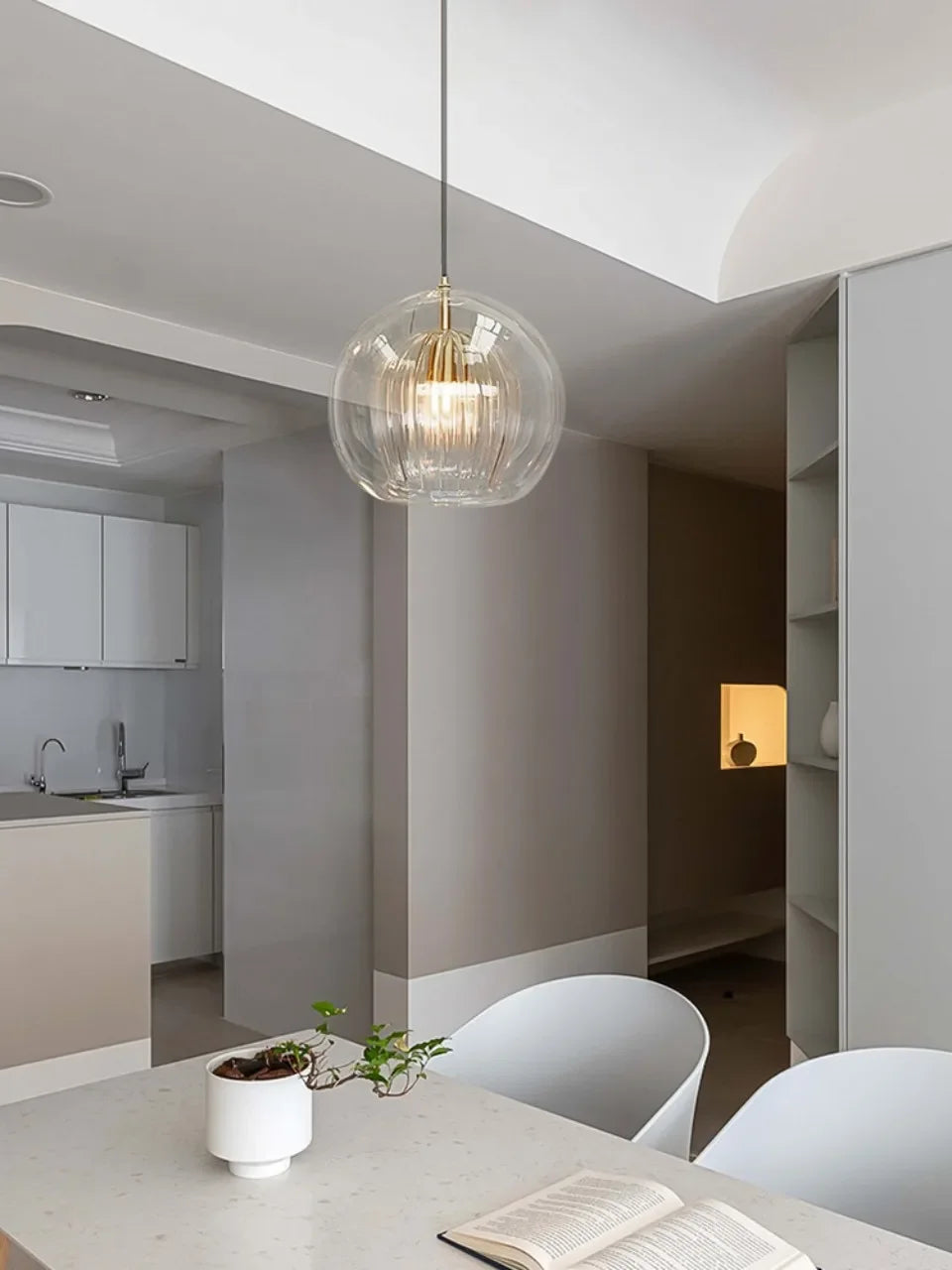 Modern Simple Dining Room Pendant Light