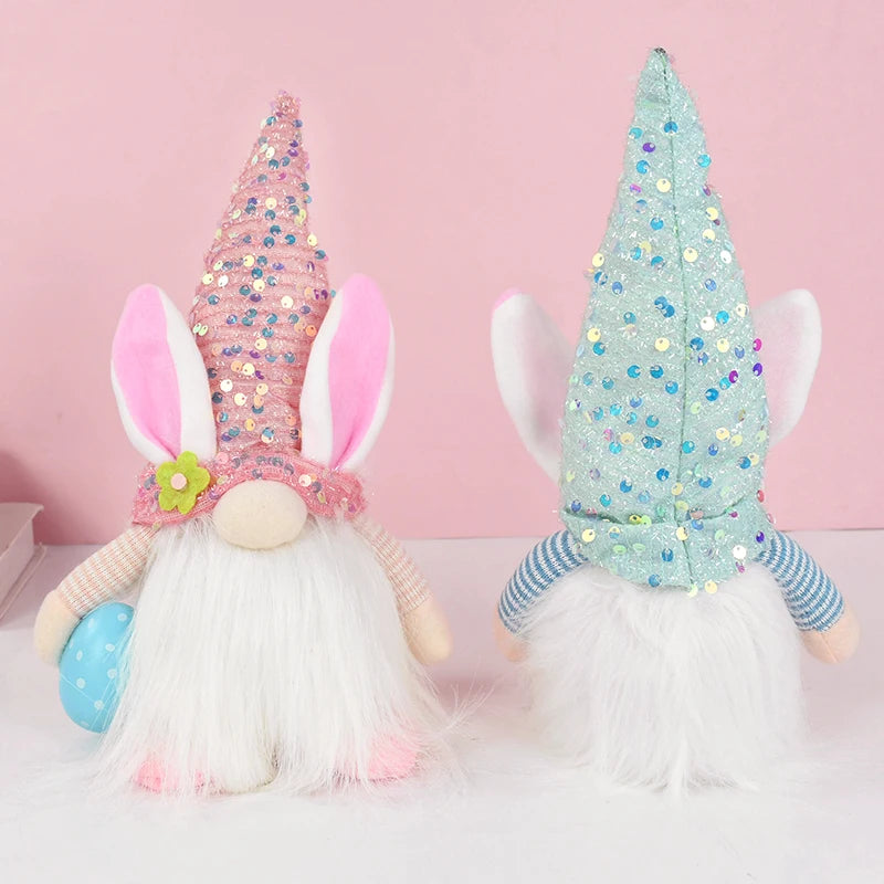 Easter LED Glowing Faceless Gnome Doll
