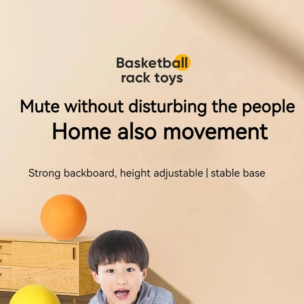 Foam Basketball for Kids – Silent Bouncing & Squeezable Fun