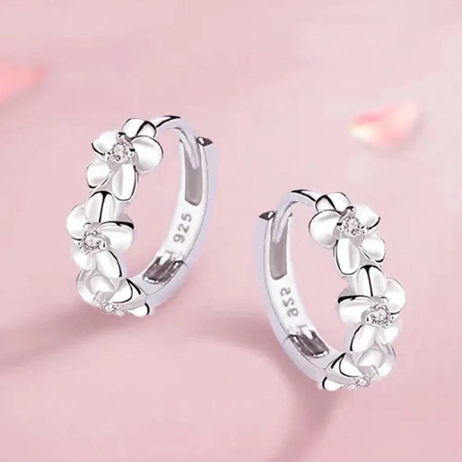925 Sterling Silver Needle Earrings