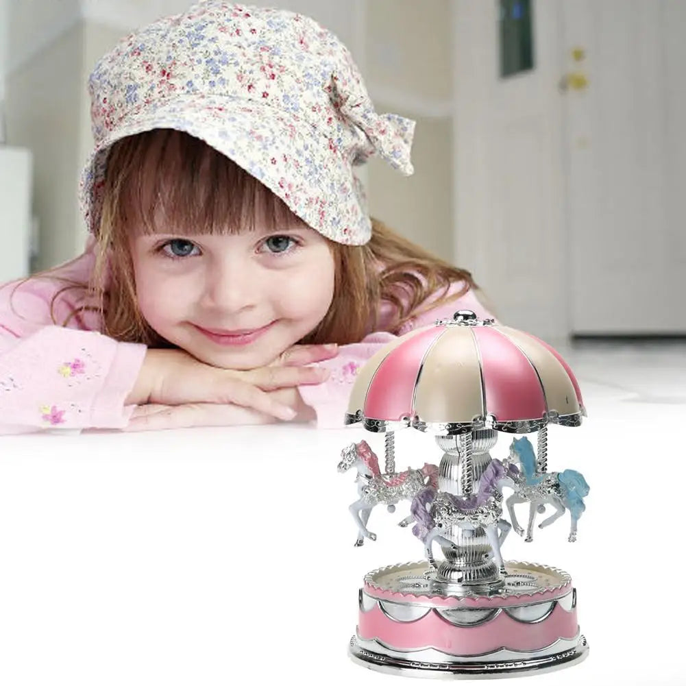 LED Merry-Go-Round Music Case