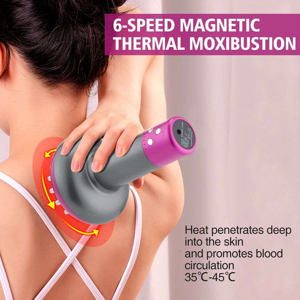 Electric Meridian Massage Brush – Full Body Fat Burning & Lymphatic Drainage