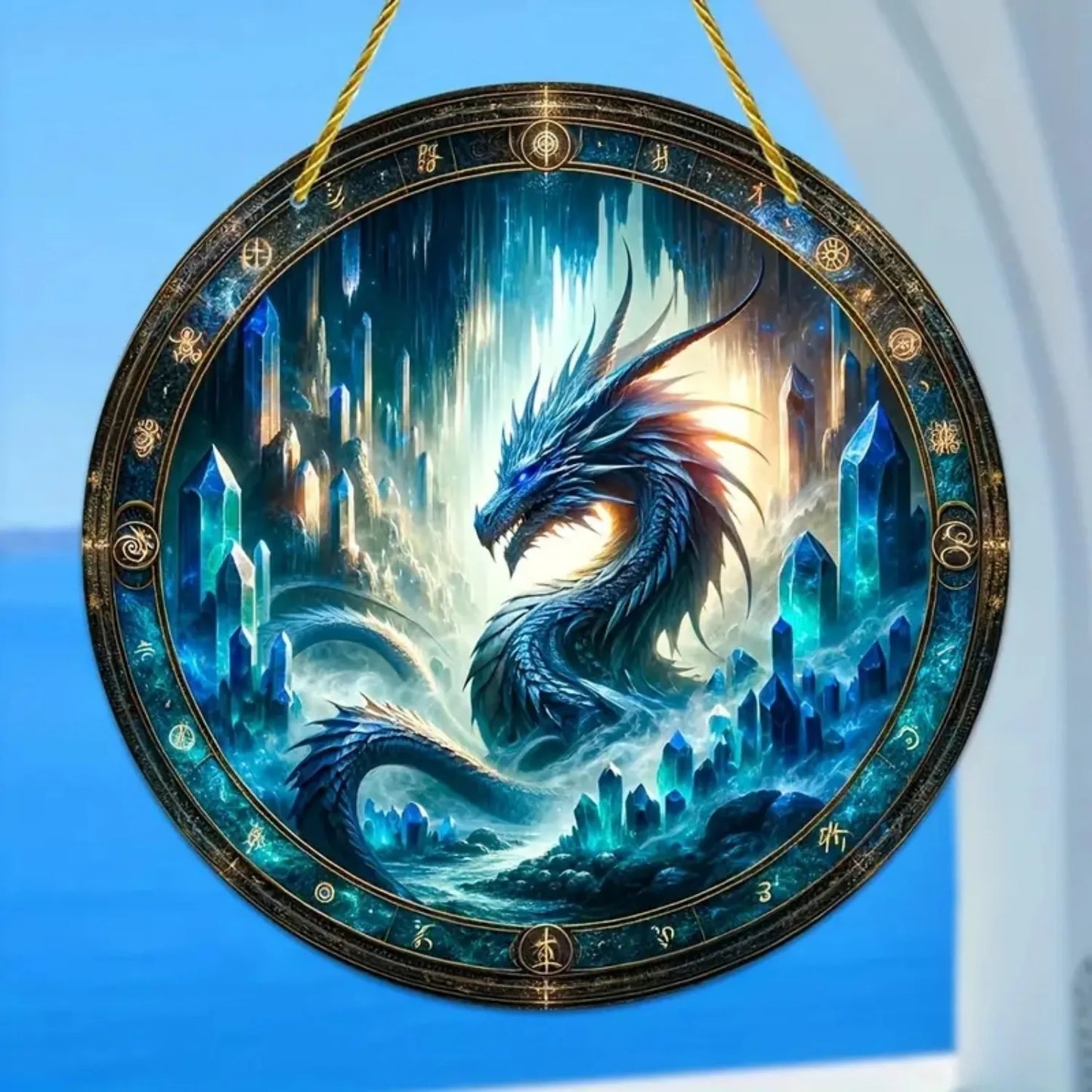 Magic Dragon Suncatcher